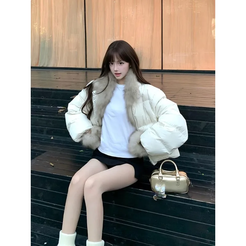 الكورية الأسرة الغنية ابنة الرياح أفخم الخبز القطن وسادة مبطنة المرأة شتاء جديد البيج الدافئة القطن وسادة مبطنة رائعة