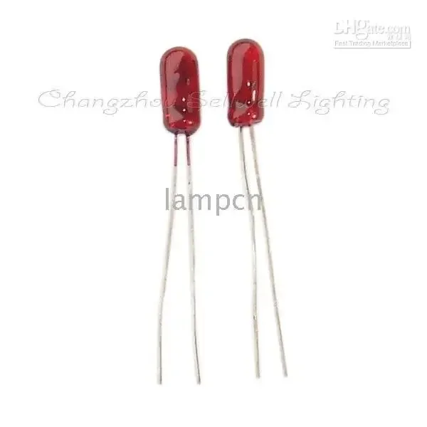 

2025! lamps red a266 6v 0.08a 3x7 Miniature lighting