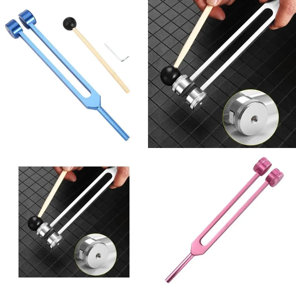 

R9UF Tuning Fork Set 256Hz Body Tuning Forks for Healing Aluminum Alloy Wrench