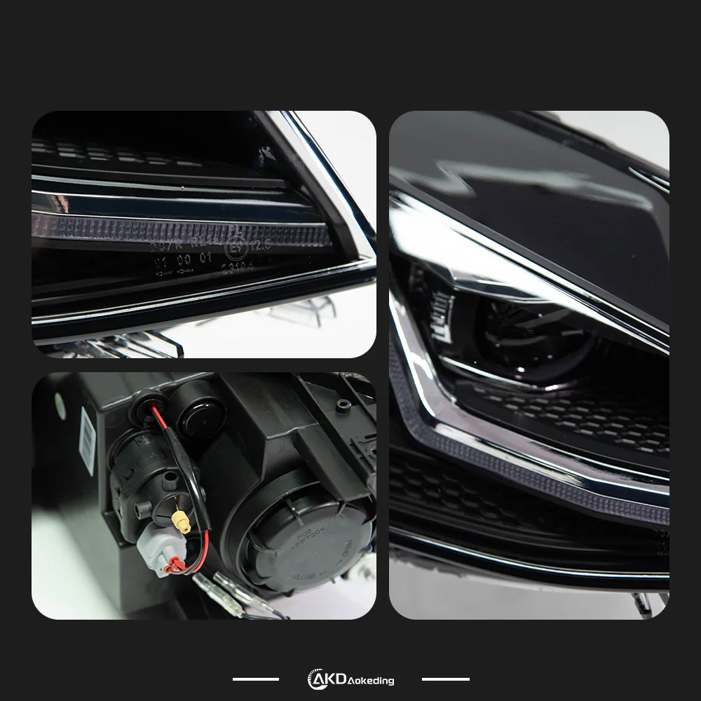 VWゴルフ5 GTIヘッドライト左右 フォルクスワーゲン（Volkswagen） ゴルフ5 ゴルフV ヴァリアント 新品