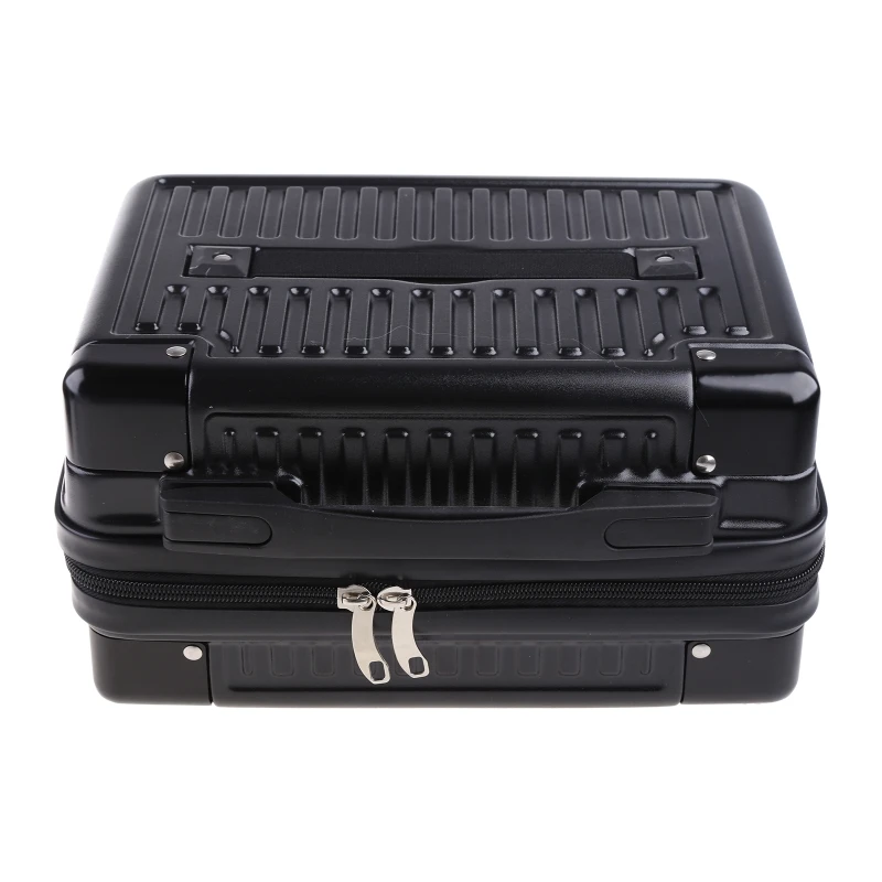 14inch Multifunctional Lady's Cosmetic for Case Travel Hand Luggage Portable Carrying Makeup Bag Suitcase