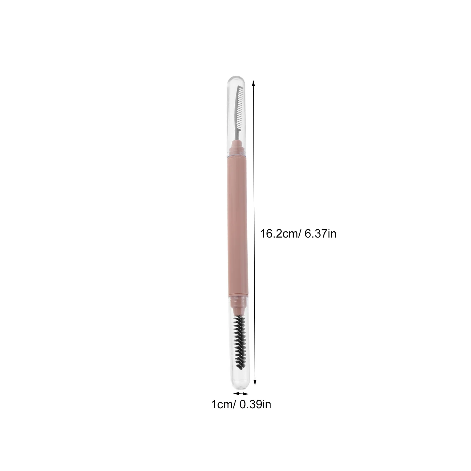 4 قطعة الفولاذ المقاوم للصدأ ثنائي الغرض الجمال مشط رمش فاصل الماسكارا قضيب أداة المحمولة فرشاة للمكياج للسفر يوميا #4