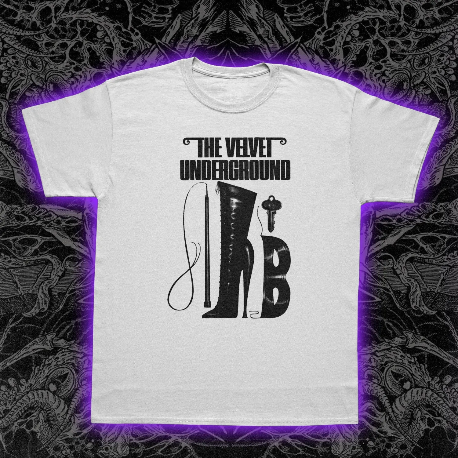 Velvet Underground S/M T-Shirt Lou Reed Indie Rock Band Tee New S-5XL