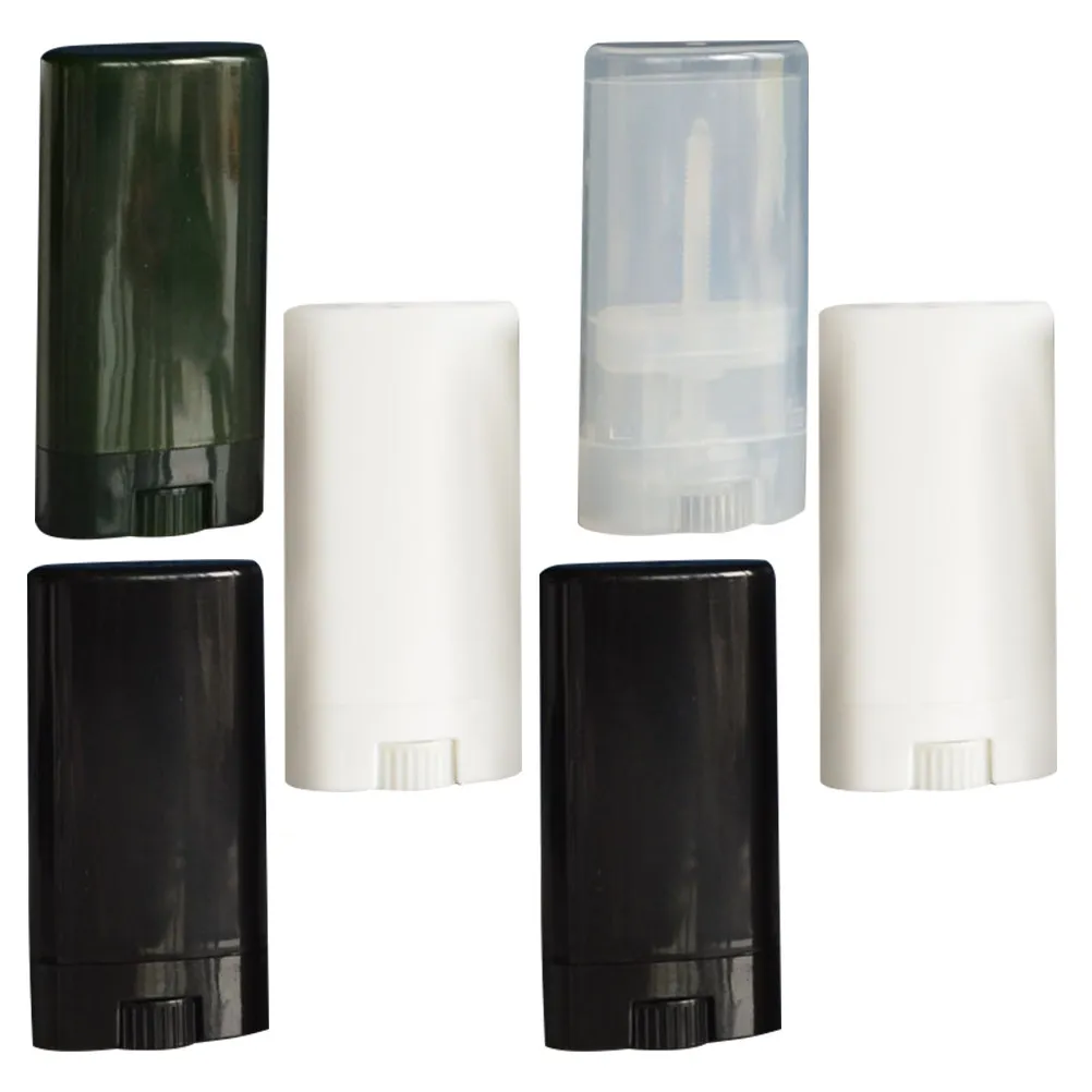 6Pcs Empty Lipstick Tube Containers Portable Deodorant Holders Lip Balm Lip Gloss DIY Travel Size Containers Tubes Empty