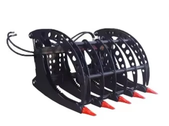 HD Root Grapple Rake for Tractors - Industrial Grade Brush Grapple Rake Tractor Attachment