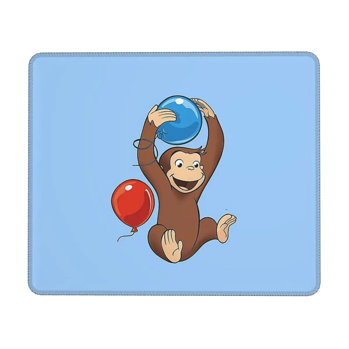 Curious George Multi-size Mouse Pad Computer Keyboard Mouse Mat Gaming PC Laptop Desk Mat Office Accessories Table Mats