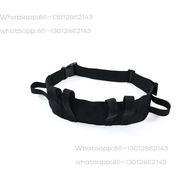 Patient transfers leg straps with padded handles for easy rehabilitation and daily care