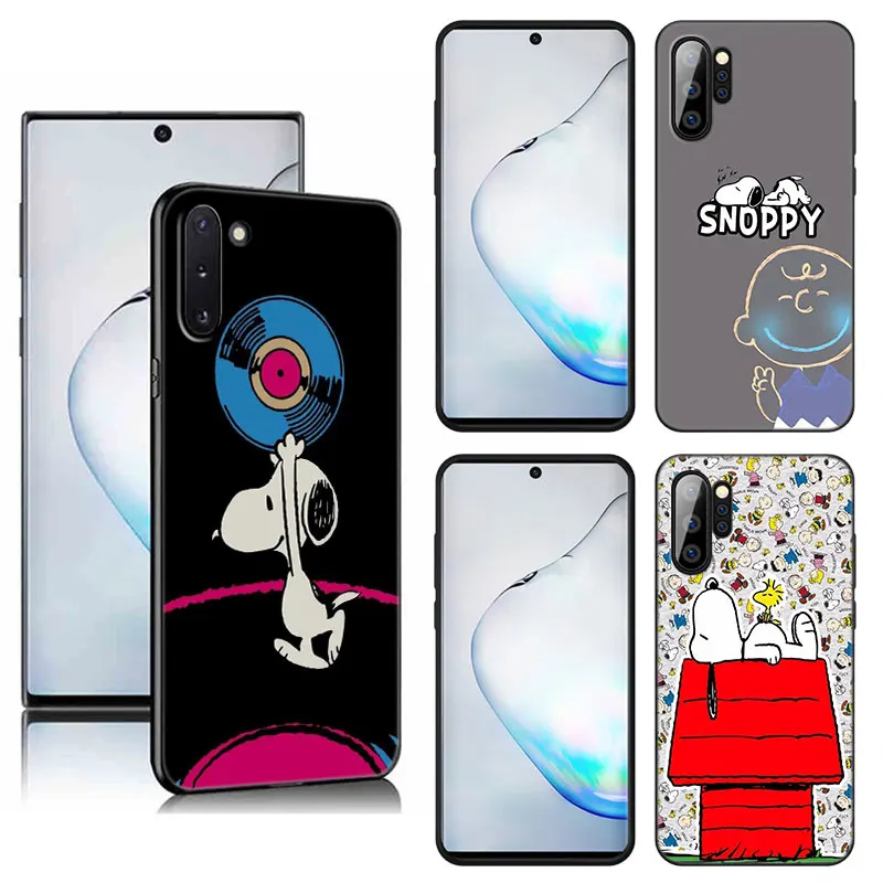 Cute S-Snoopy Phone Case For Samsung Note 10 Lite 20 M04 M13 M32 M14 M15 M23 M33 M34 M42 M52 M53 M54 M55 5G M11 M12 M21 M31 M51