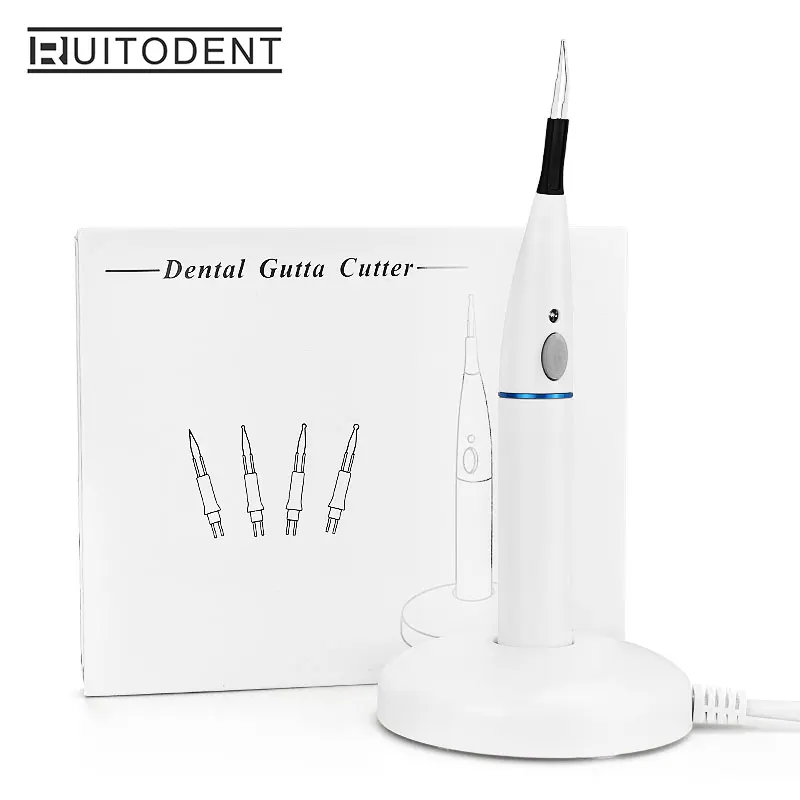 

4 Tips Tooth And Gum Cutter Dental Gutta Percha Cutting Wireless Charging Socket Heating System Dentist Tools Equipment
