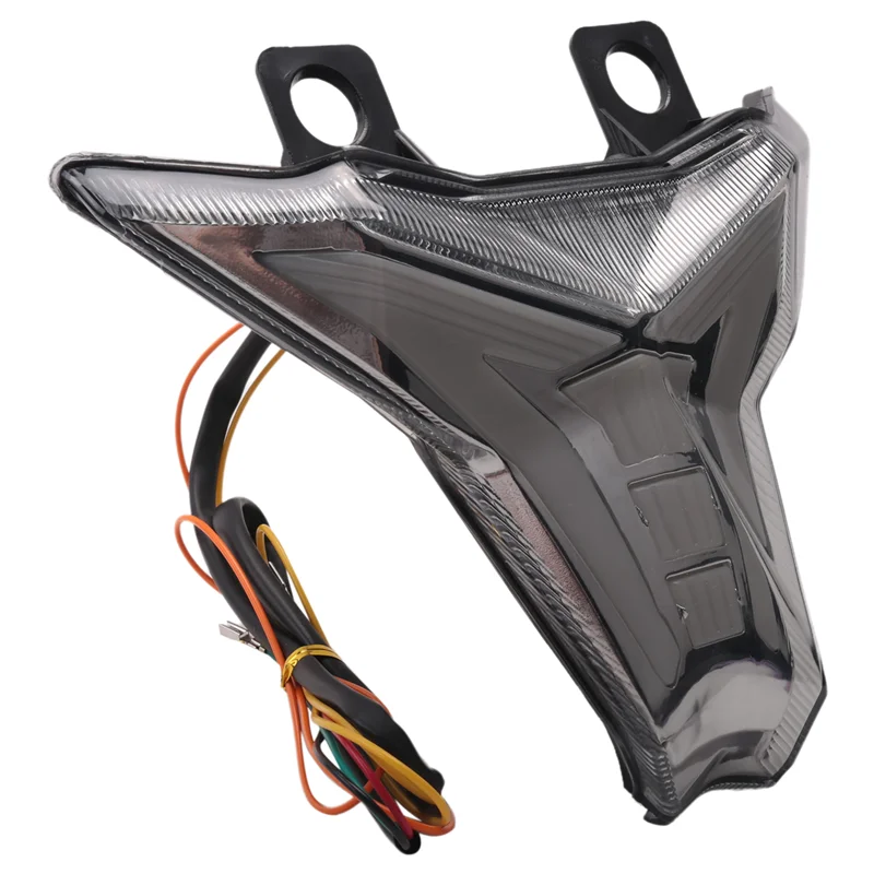 Motorcycle Tail Light LED Rear Brake Turn Signals For Kawasaki Z250 Z400 Z1000 Ninja ZX-10R ZX-6R 2014-2025-A28K