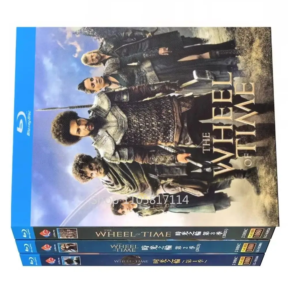 The Wheel of Time Season 1-3 (2025) 6-Discs All Region Free Blu-ray disc YIHUI