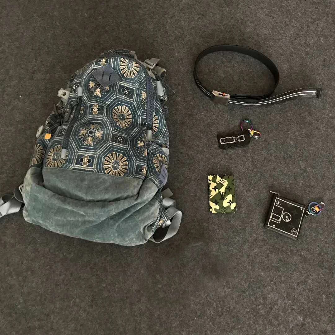 

VISVIM 12SS FLORAL CANVAS Ancient cloth flower bag king backpack