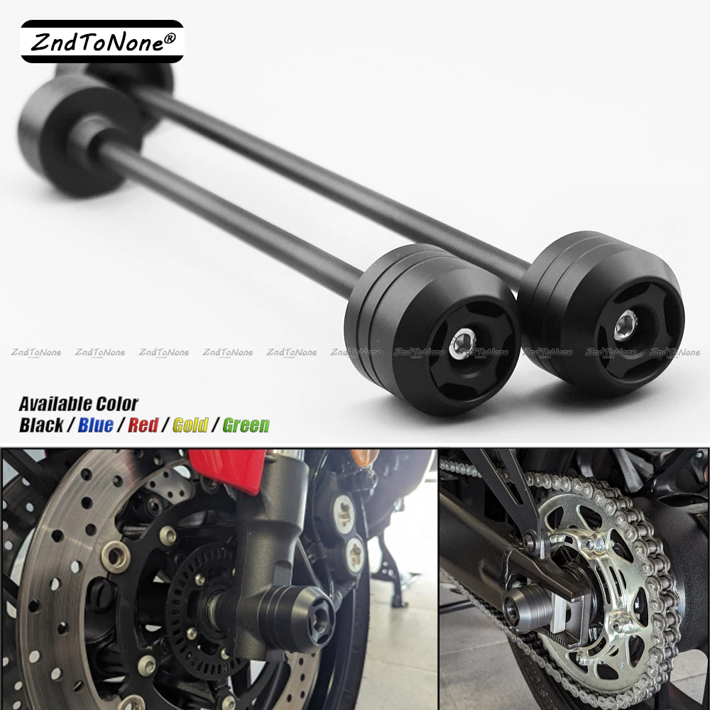 

Front Rear Axle Wheel Fork Slider Protector For SUZUKI GSXR600 GSXR750 2004 2005 Motorcycle Left Right Side Fall Crash Guard Pad