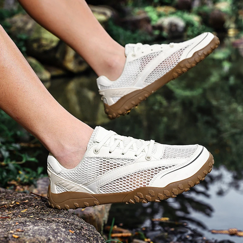 New Men Wide Toe Barefoot Shoes Trail Fashion Unisex Women Outdoor Lightweight and Running Walking Shoes Breathable Minimalist