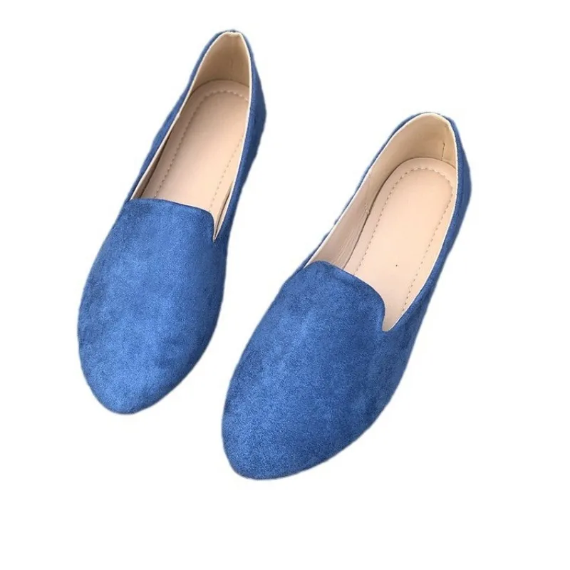 Spring Autumn Shoes for Women Comfortable Casual Slip on Flats Plus Size 36-43 Loafers Non-slip Zapatos De Mujer Women Shoes