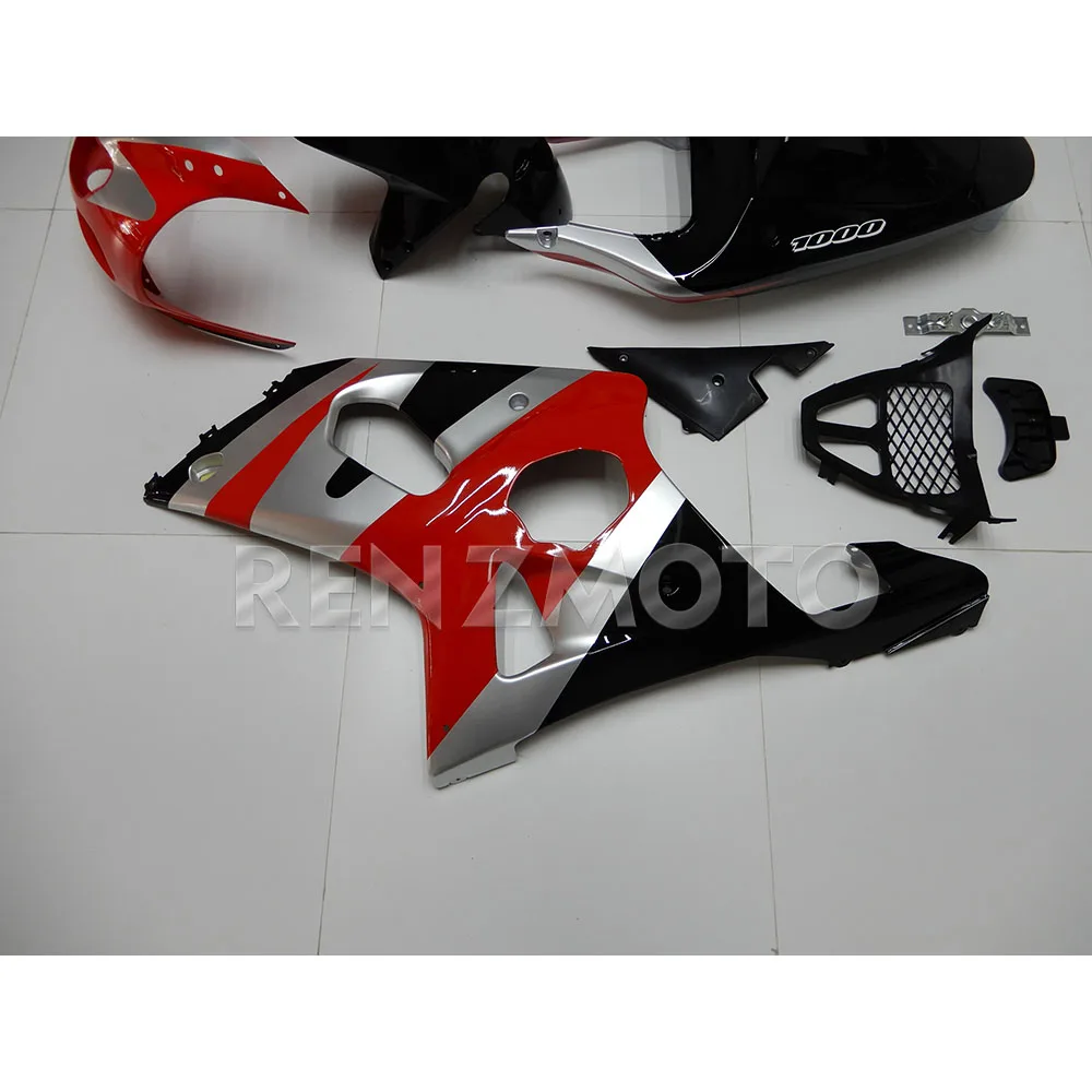 S1001-105a For Suzuki GSX-R1000 2001-2002 K1 K2 Fairing Motorcycle Set Body Kit Decoration Plastic Guard Plate Accessories Shell