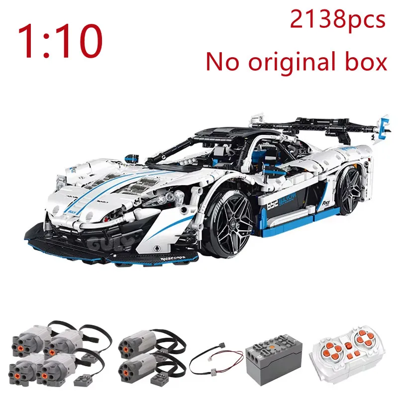 ตัวต่อรถดริฟท์ Creative GULY10652 MOC Tech, ชุดประกอบรถบังคับวิทยุ DIY ขนาด 1:10 จำนวน 2138 ชิ้น ของเล่นแบบประกอบเป็นของขวัญ