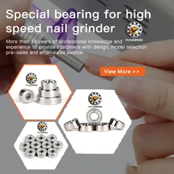 High Speed Marathon Micromotor Bearings 4Pcs Machine Bearing for Marathon H37LN H37SP H37LSP SH37L(M45)