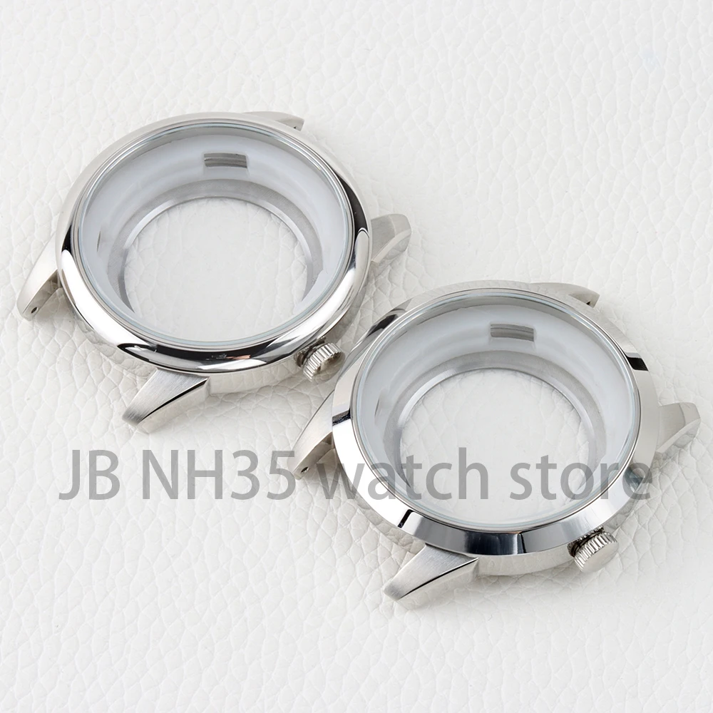 

42.7mm Watch Case Stainless Steel 10ATM Waterproof for Mark XX Fit Seiko nh35/nh36 Automatic movement Watch replacement Parts