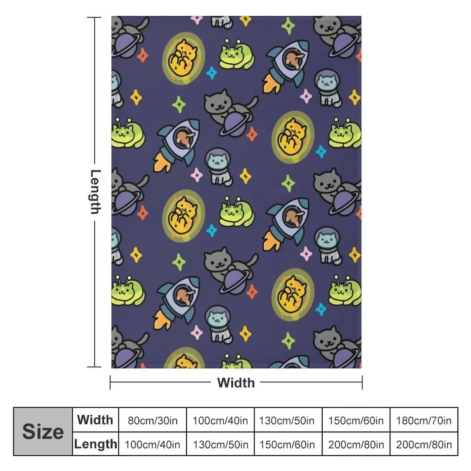 Neko Atsume Throw Blanket Personalized Gift Summer Bed linens Blankets