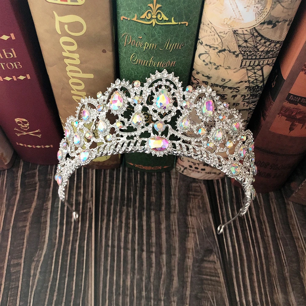 

Rhinestone Crown Elegant Bridal Hoop Wedding Bride Hair Hoop Women Hair Party Accessories Long Lasting Quality
