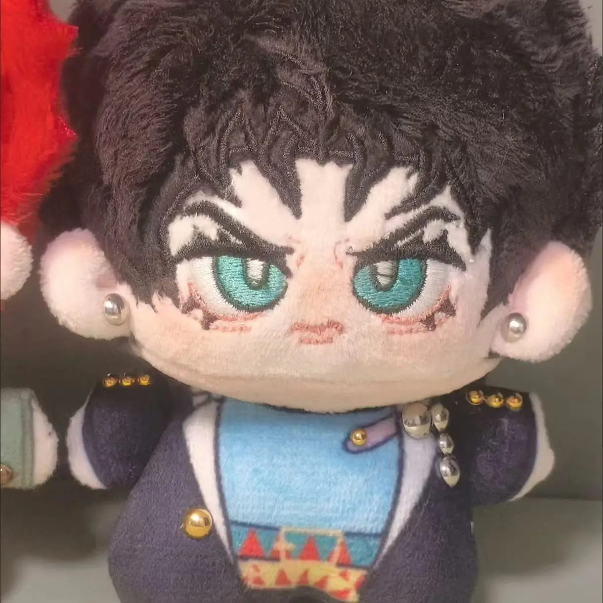 10CM Mini Doll Anime JoJo Jotaro Kujo Kakyoin Tenmei Starfish Plush Stuffed Keychain Pendant Cotton Plushie Kids Christmas Gifts