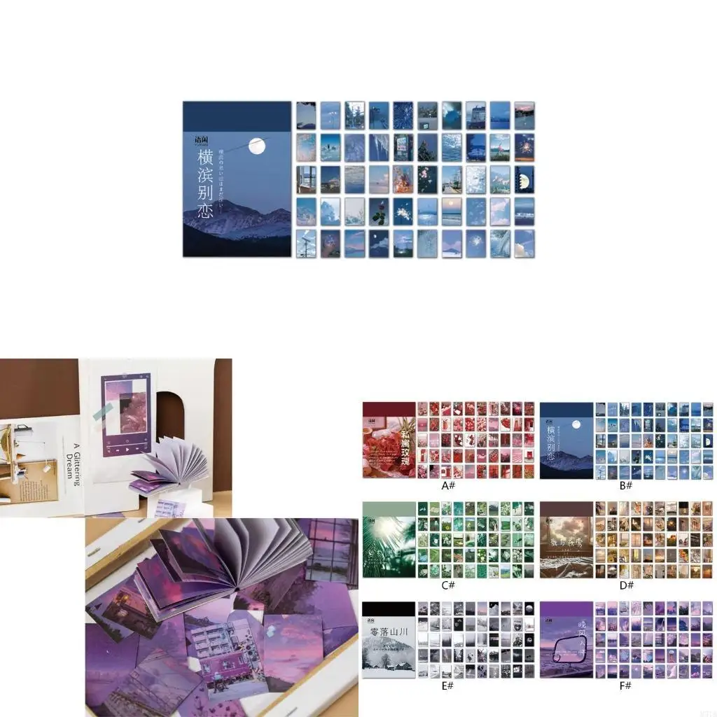 M5TB Retro ScrapBooking Paper для DIY DIY ScrapBooking Journaling Card Photo Album