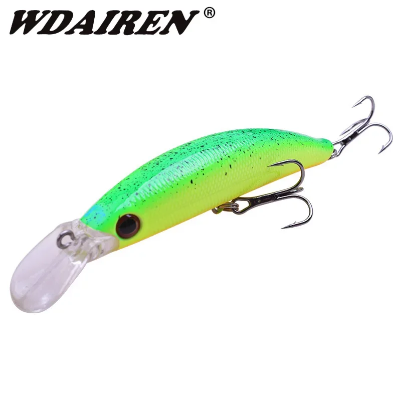 

1 Pc Pike Fishing Lure 10cm 9g Minnow Crankbait Isca Artficial Hard Bait Fishing Wobblers Bass Carp Fake Lures