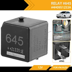 Car Air Suspension Compressor Relay For Audi Q7 A6 C5 A8 D3 VW Touareg Porsche Cayenne Air Pump Repair Kit 8D0951253A 4H0951253A