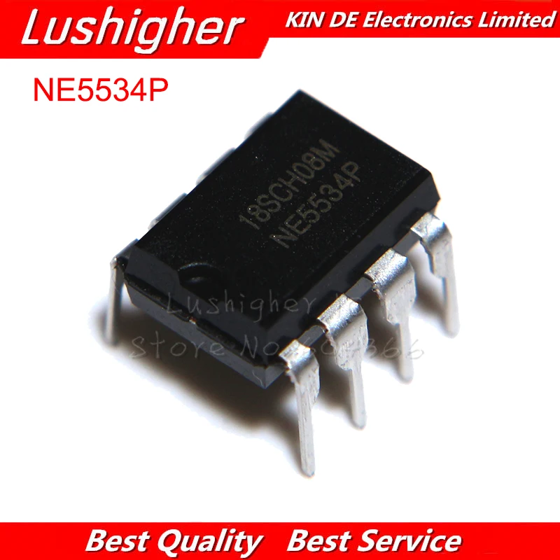 10PCS NE5534P DIP8 NE5534 DIP NE5534N New Original