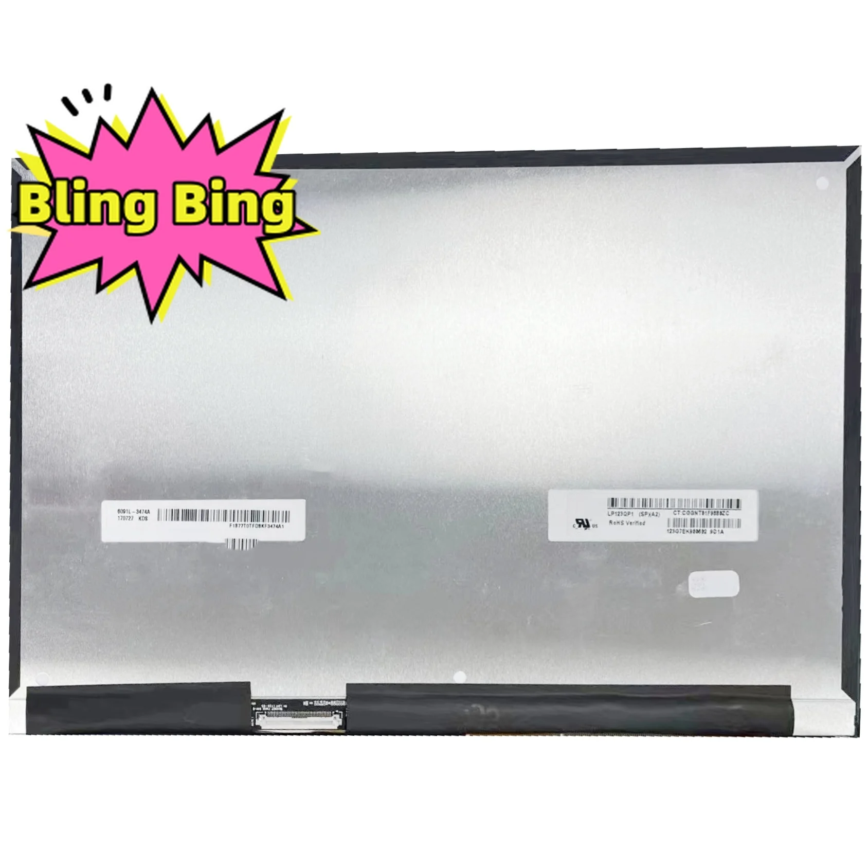 

LP123QP1 SPA2 12.3 inch 40pins Matrix Panel Display IPS 3000x2000 Replacement Laptop LCD Screen