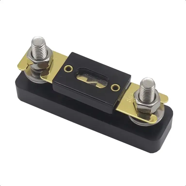 【1Set】ANS ANL Fuse Holder Automotive 32V Bolt-on Fuse 30A 40A 50A 60A 70A 80A 100A 120A 125-175A 180-250A 275-375 400 450 500A