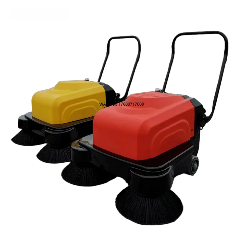 

Высококачественная подметальная машина с электродвигателем мощностью 220 Вт, ручная подметальная машина для уличных дорог