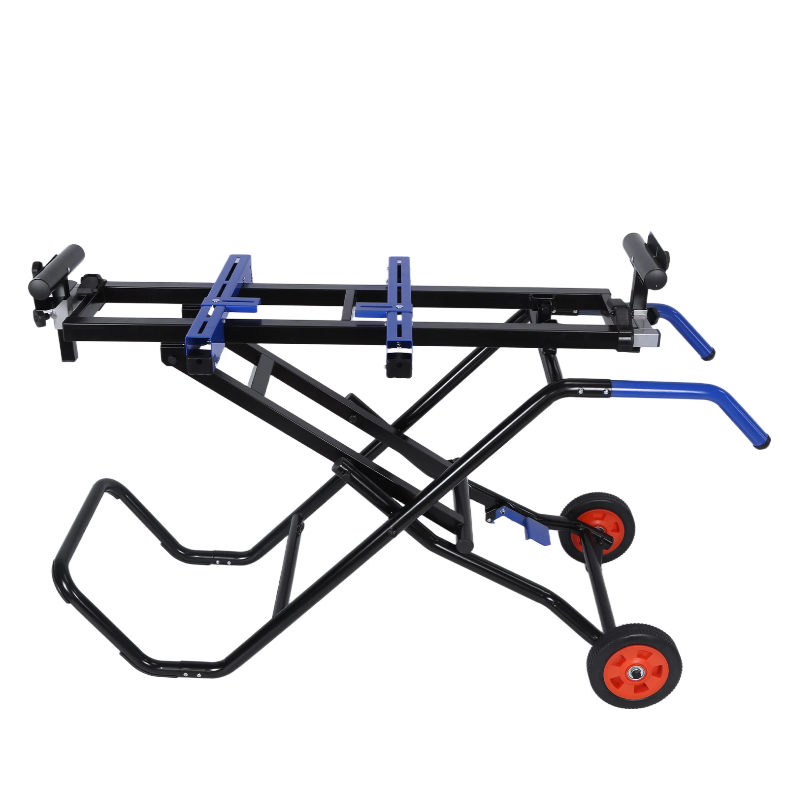 

Portable Table Saw Stand 330Lbs Load Capacity Miter Saw Workbench Heavy-Duty Steel Frame Universal for Most Brands of Table Saws