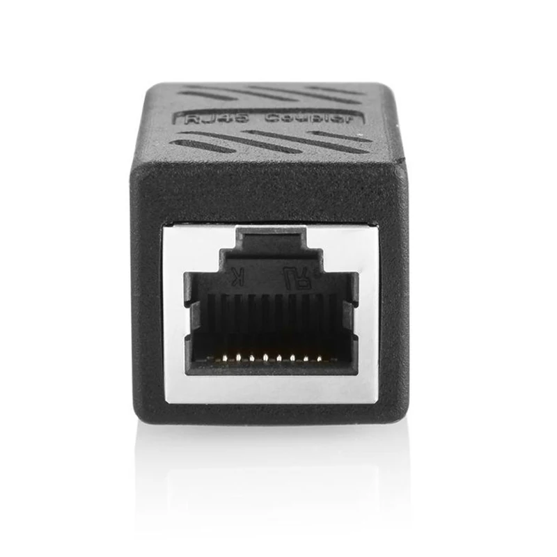 1pc RJ45 Coupler ethernet cable coupler LAN connector inline Cat7/Cat6/Cat5e Ethernet Cable Extender Adapter Female to Female