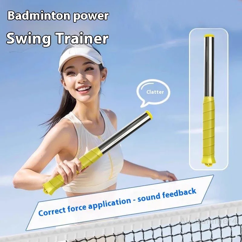 

1PC Badminton Auxiliary Trainer Swing Force Generator Lightweight Portable High Ball Wrist Force Generator Correct The Action