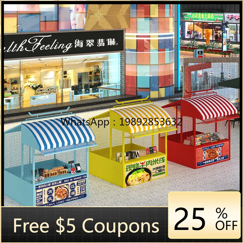 LYY Point Stall Shelves Street Stall Racks Mall Promotion Shelves Tents Real Estate Night Market Small Stalls Outdoor1