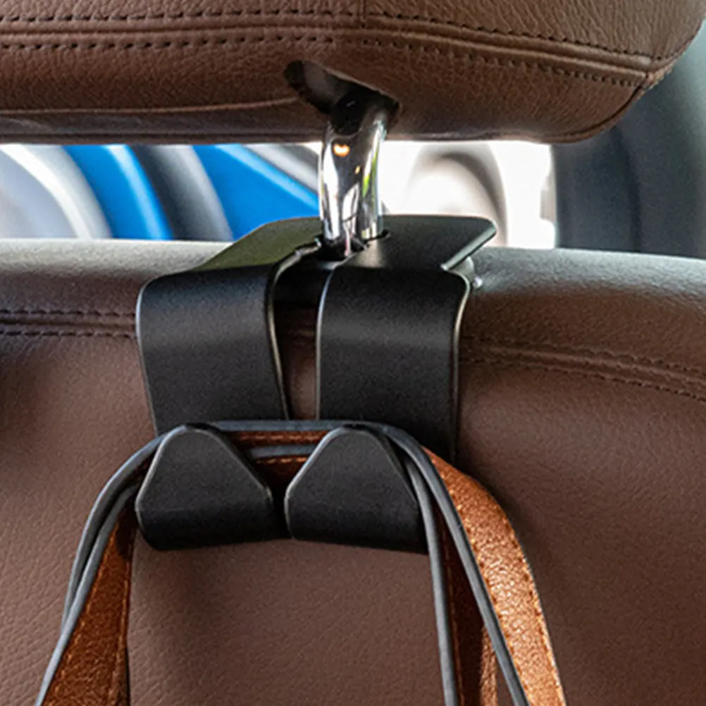 

Комплект из 4 складных крючков для хранения в автомобиле из высококачественного АБС-пластика, компактный дизайн, вешалки на подголовники для организации пространства на заднем сиденье, для путешествий