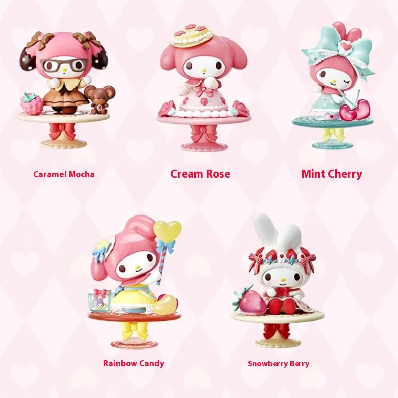 

Miniso Sanrio My Melody Afternoon Tea Series Official Random Blind Box Office Doll As Friend'S Gift