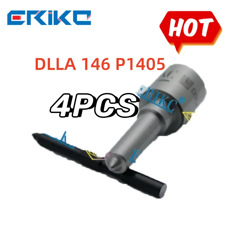 4PCS DLLA 146 P 1405 Nozzle DLLA146P1405 Common Rail Nozzel OEM 0433171871 Fuel Pump Injection Nozzle DLLA 146 P1405