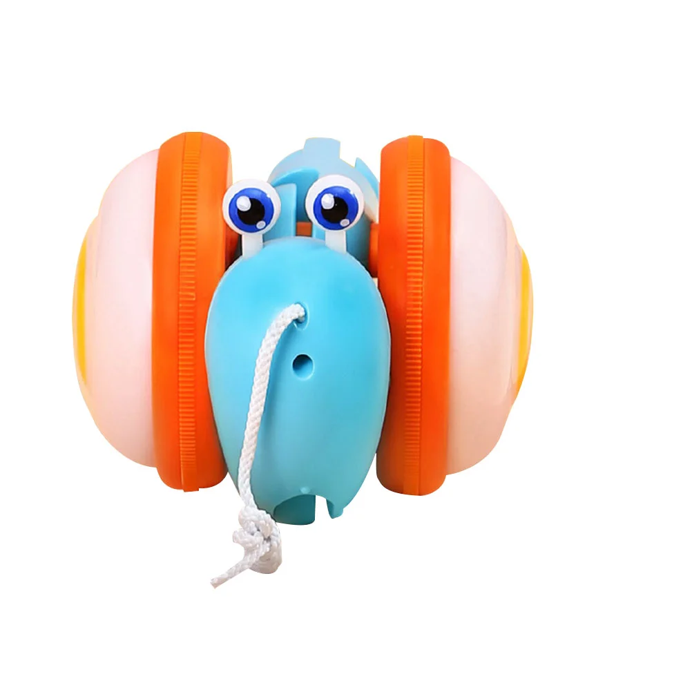 

Pull Wire Children Dragging Snails Toddler Crawling Baby Toy Pp Cartoon Pulling