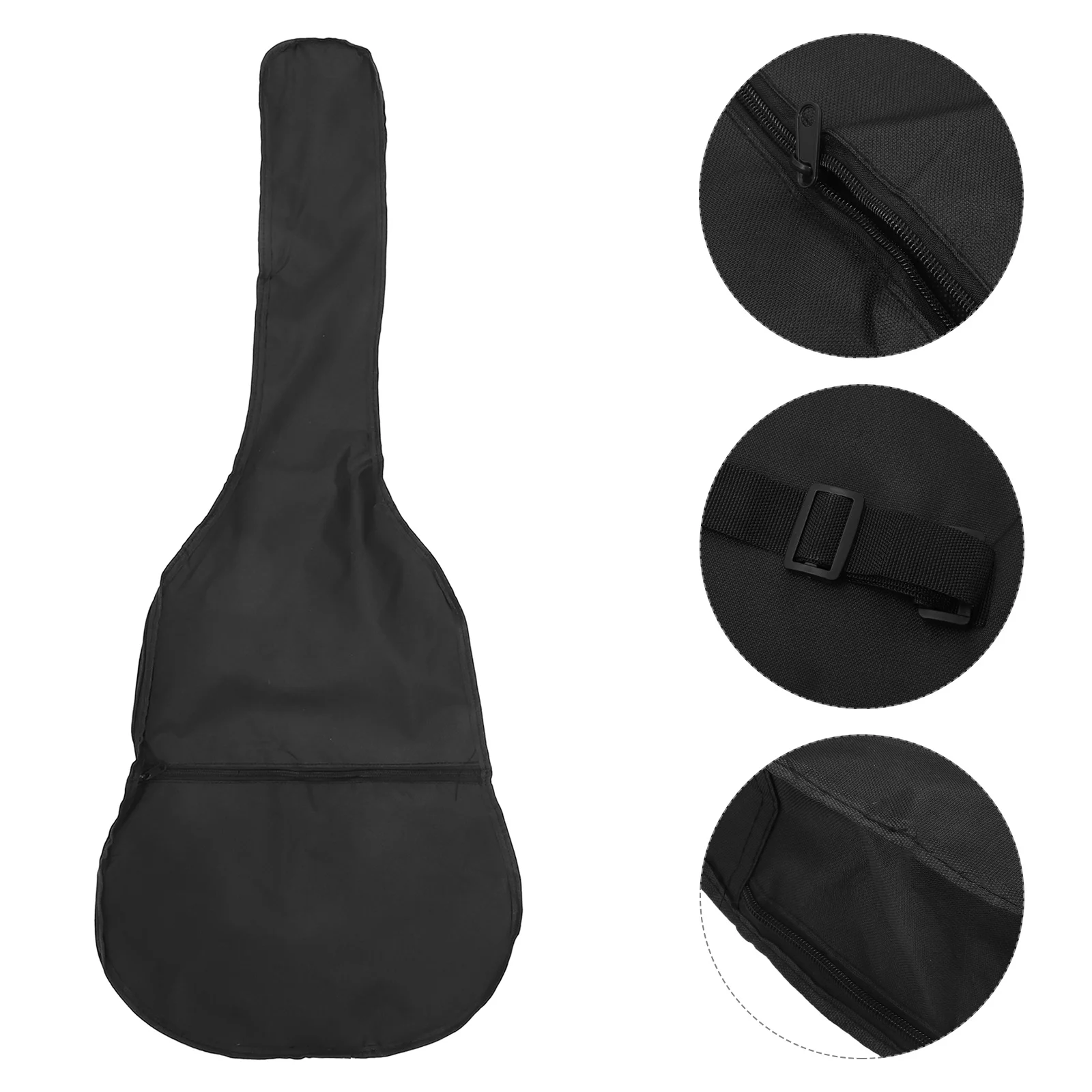 

Acoustic Guitar Bag Handheld Mini Tote Waterproof Oxford Cloth Storage Handbags Pouch