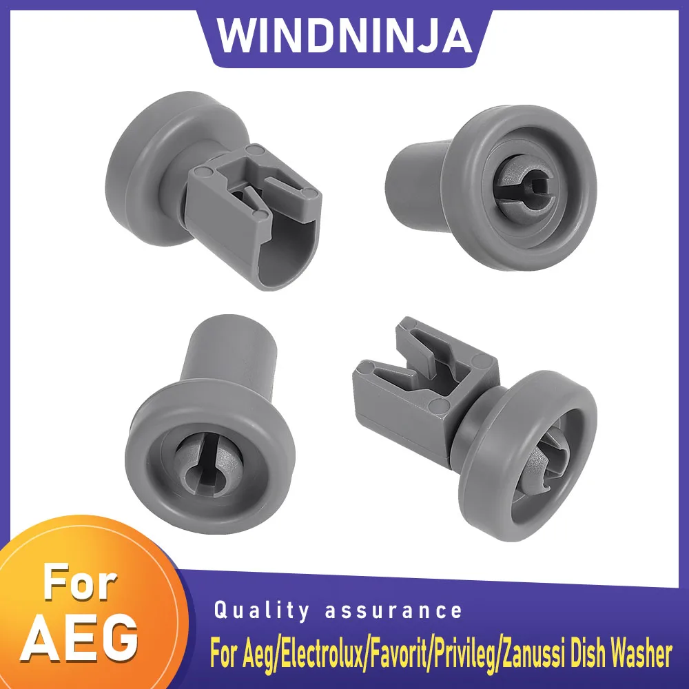 Rueda de cesta superior para lavavajillas, 4 Uds., para Aeg, Electrolux, favorit, Privileg, Zanussi, lavavajillas, ruedas superiores para lavavajillas