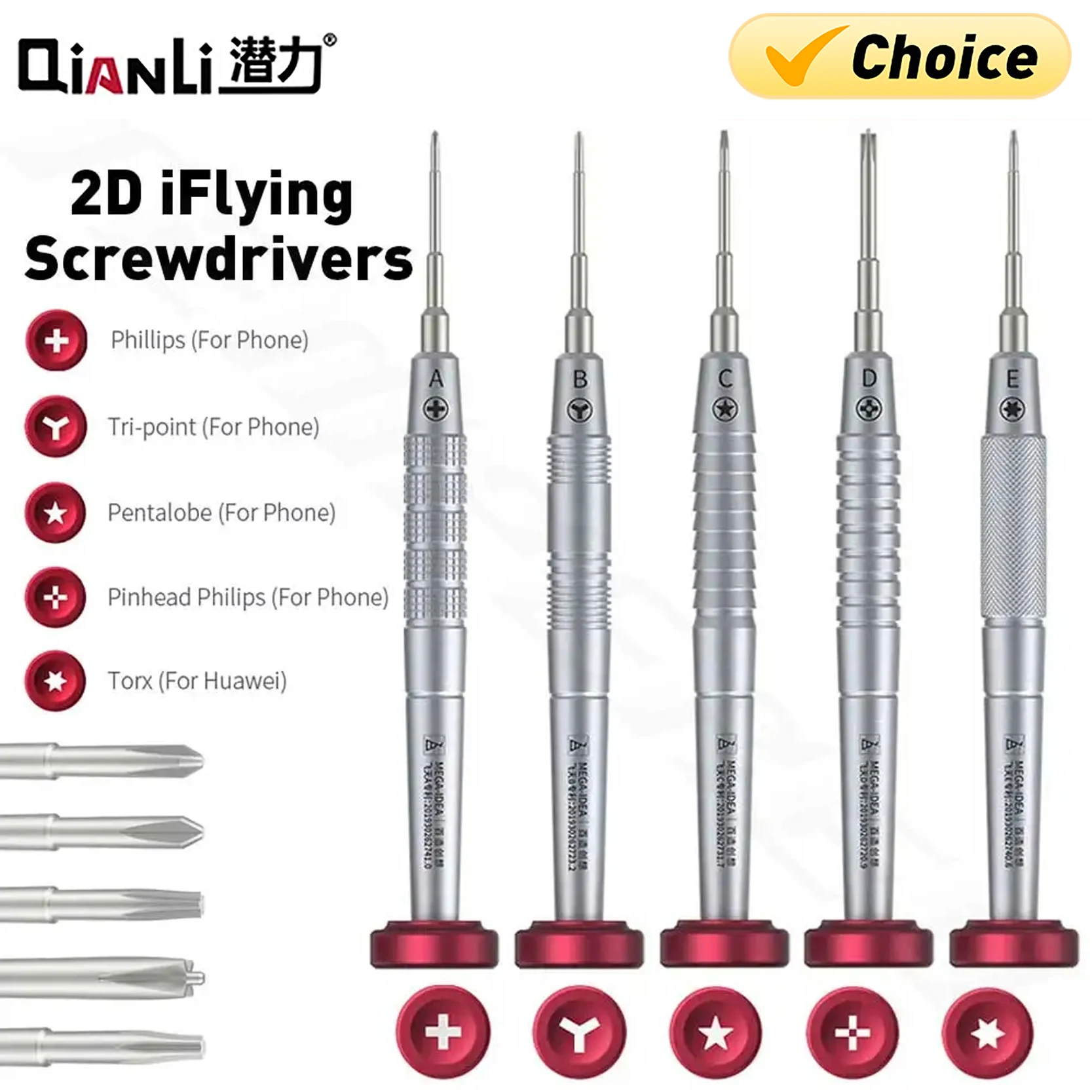 Qianli Mega-IDEA 2D iFlying مفك مجموعات الدقة متعدد نوع المضادة للصدأ المضادة للانزلاق شاشة LCD فتح التفكيك أدوات يدوية #1