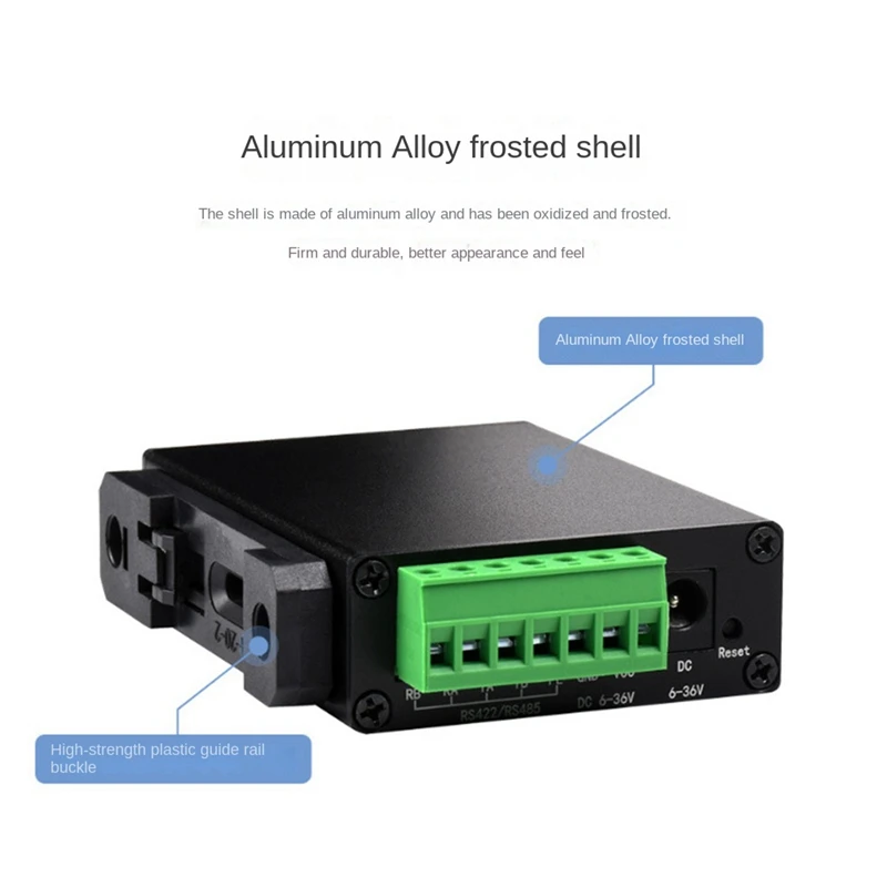 

Промышленный модуль Ethernet RS232/485/422 с самым высоким рейтингом [с POE]