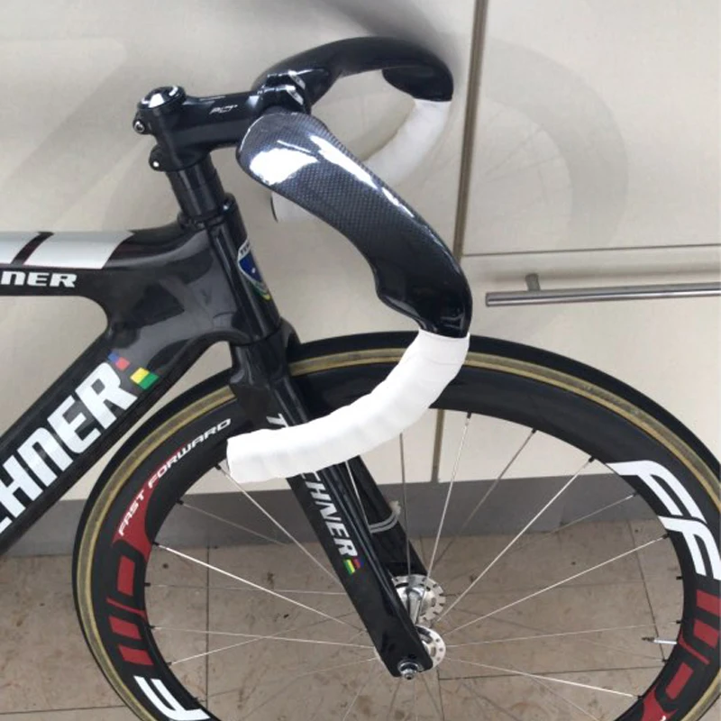 Matt/Glänzendes Finish 3K Lenker Track Sprinter Carbon Dropbar 31,8mm 370mm/385mm Hectic Races Lenker – Detail 2
