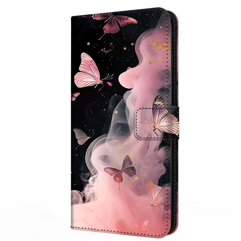 Untuk Moto G Power 2023 5G Pelindung Casing Kulit Mewah Model Buku Lipat Magnetik Anti Benturan dengan Dompet untuk Motorola G Power