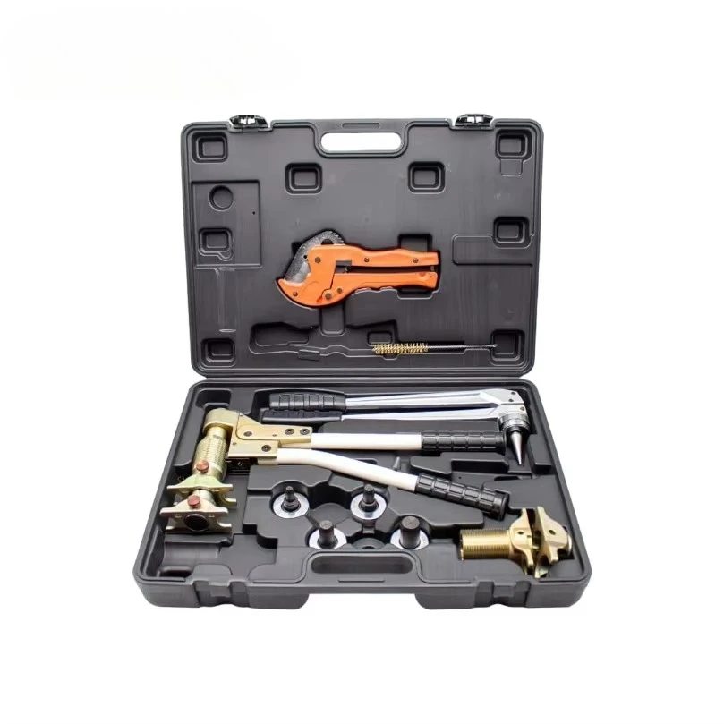 

Профессиональный набор инструментов для развальцовки труб PEX-1632, гидравлический расширитель для труб, ручной инструмент для холодильного оборудования, 16~32 мм