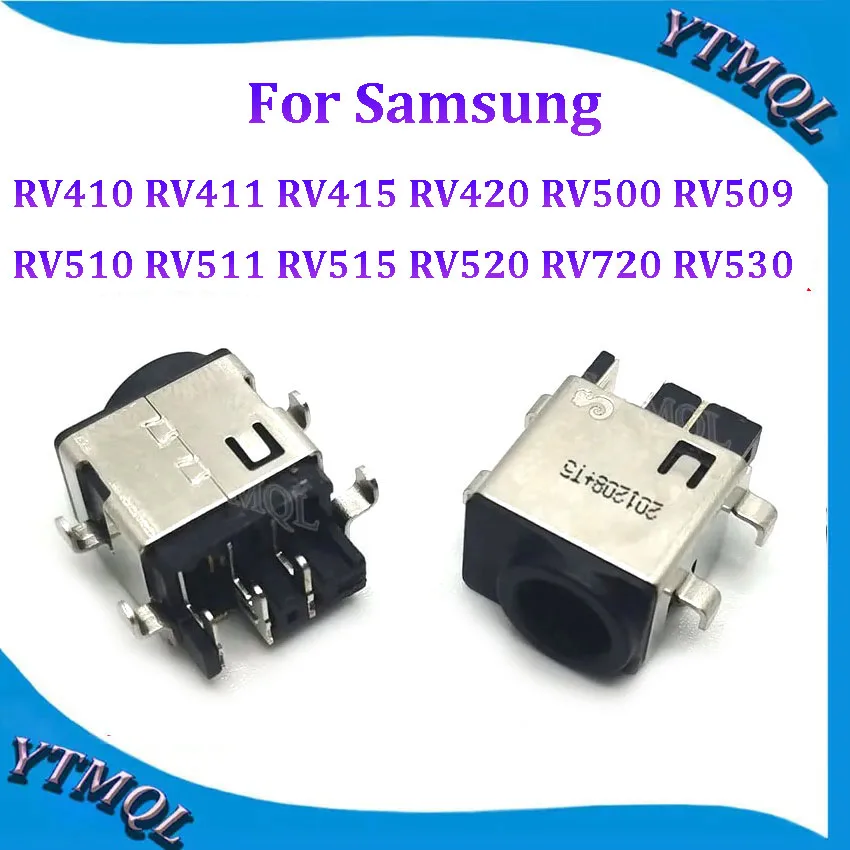 10-100Pcs DC Power Jack Connector For Samsung RV410 RV411 RV415 RV420 RV500 RV509 RV510 RV511 RV515 RV520 RV720 RV530