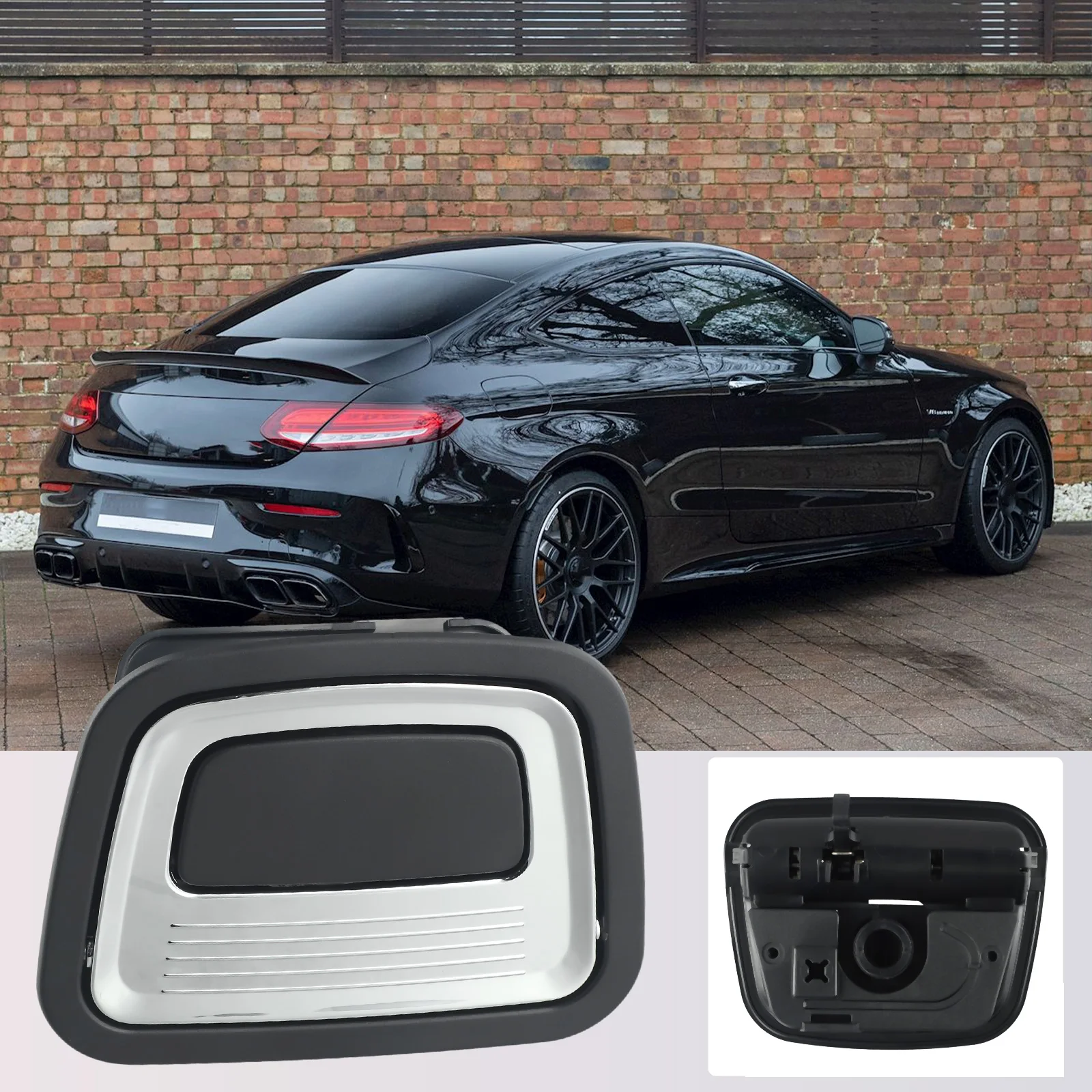 

Rear Handle Trim Trunk Floor Cover Brand New Plastic For Mercedes X166 GL For Mercedes W166 ML Trunk Inside Car Accessories